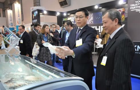 Vietnam’s seafood promoted in Brussels expo