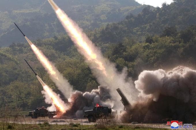 North Korea fires more missiles, US announces ship seizure as tensions mount