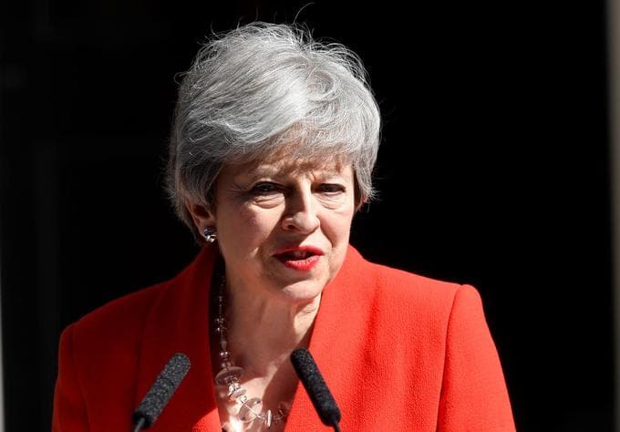 British PM May resigns, paving way for Brexit confrontation with EU