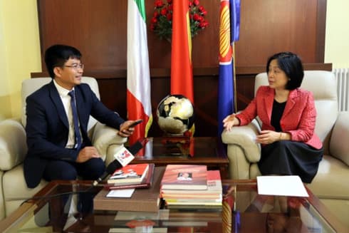 Vietnam-Italy relations on positive development