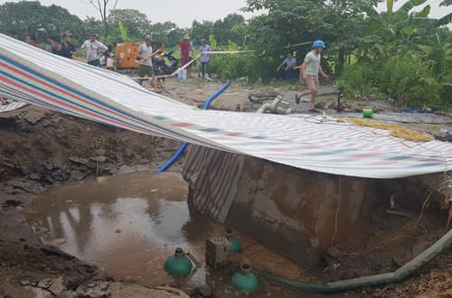 Broken pipeline may cut water supply to downtown Hanoi