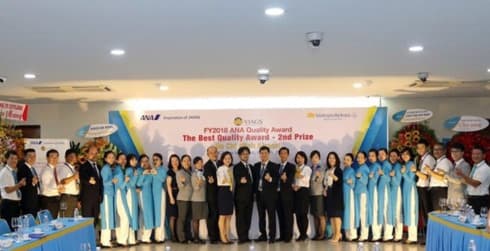Vietnam’s airport ground services firm receives service quality awards
