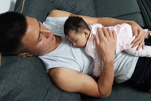 Abandoned baby brings a man’s life back to life