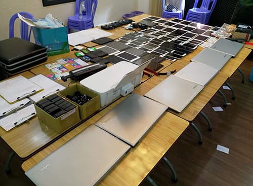20 Chinese arrested by Saigon police for telephone scam