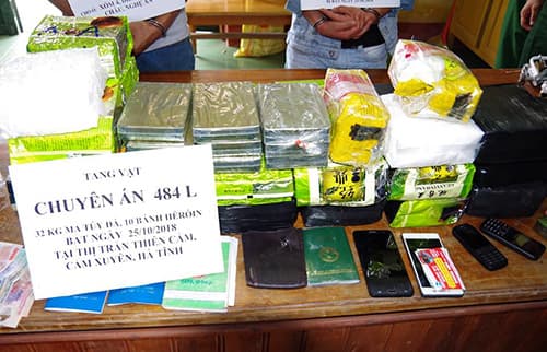 Vietnamese men sentenced to death for drug trafficking