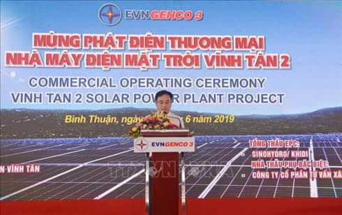 Vinh Tan 2 solar power plant begins commercial operation