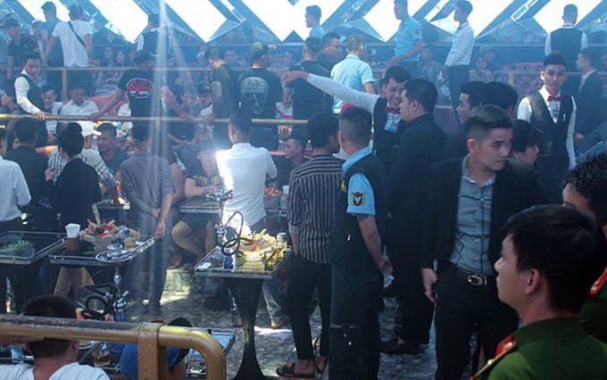 200 test positive for narcotics after Dong Nai bar raid