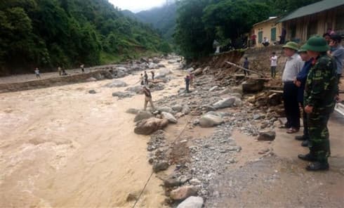 Heavy rain, floods wreak havoc in northern mountainous localities