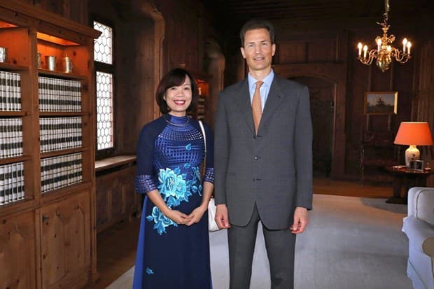 Hereditary Prince of Liechtenstein applauds Vietnam’s increasing role