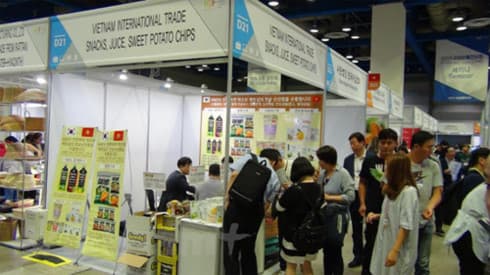 Vietnamese products introduced at RoK import fair