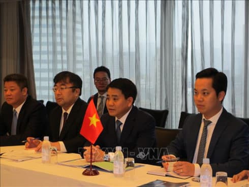 Japanese groups pledge further investment in Hanoi