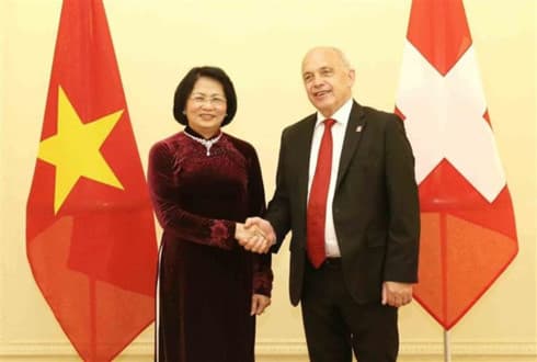 Vietnam treasures ties with Switzerland: Vice President