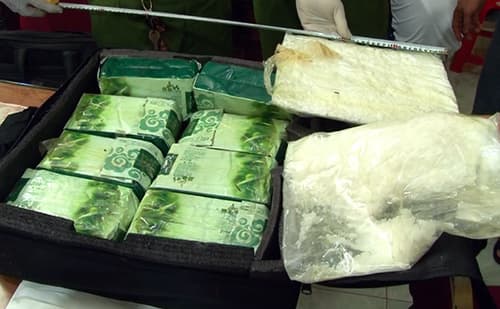 Three men arrested with 10 kilos of meth near Cambodia border