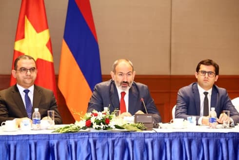 Armenian PM seeks to boost trade, investment ties with Vietnam