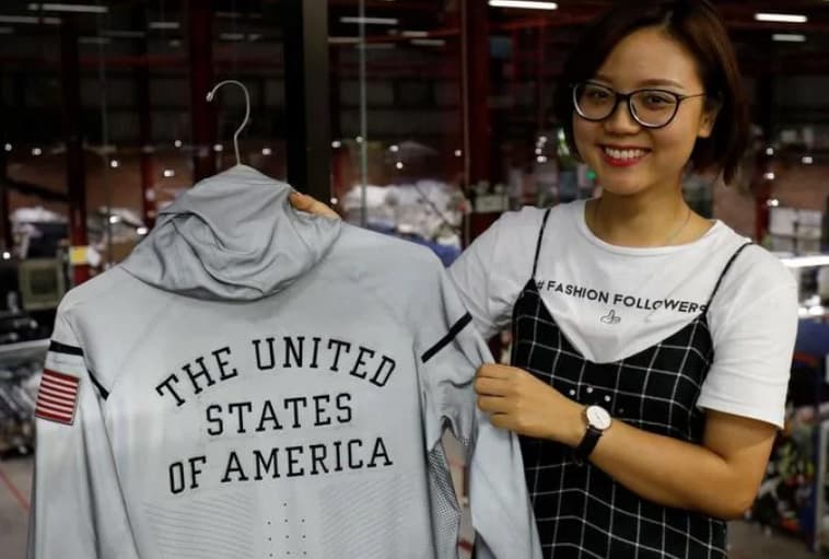 Hanoi garment factory's Olympic transformation