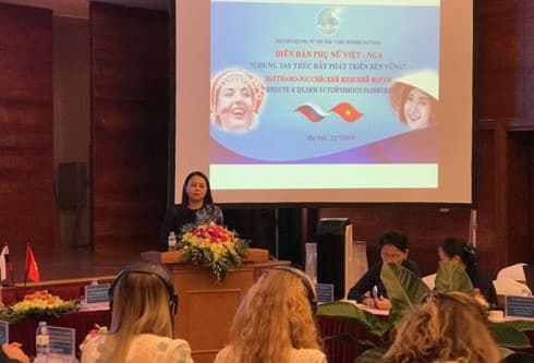 Vietnam – Russia women’s forum held in Hanoi