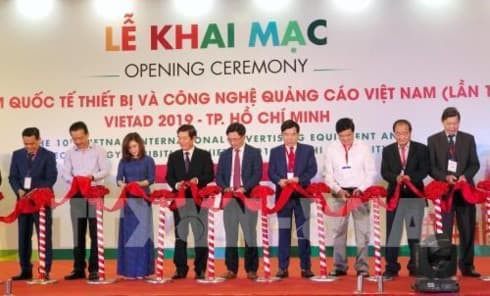 Vietnam int’l ads equipment exhibition underway in HCM City
