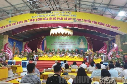 Symposium talks Buddhism’s contributions to sustainable development