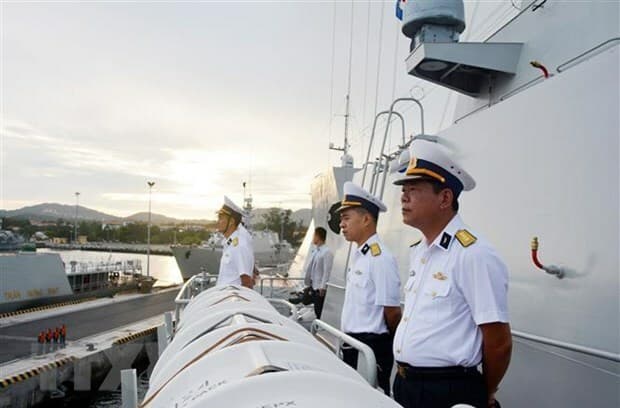 Vietnam frigate makes Russian Navy Day debut