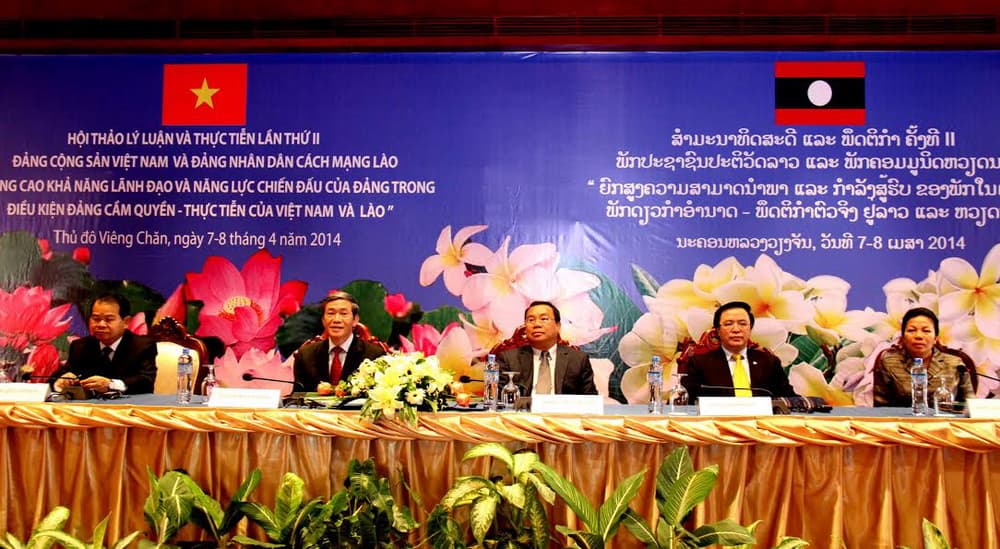 Theoretical workshop augments Vietnam-Lao party cooperation
