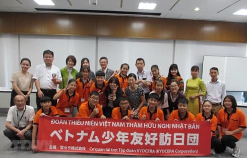 Vietnamese teenagers conclude friendship trip to Japan