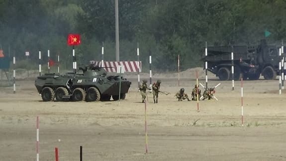 Vietnamese combat engineers advance to International Army Games finals