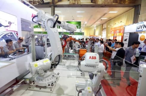 Manufacturing and support industry expos open in Hà Nội