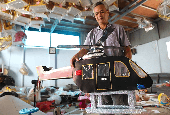Northern district gets busy making paper paraphernalia