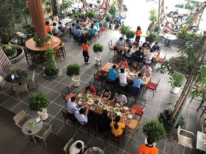 Saigon restaurant offers a verdant breathing space