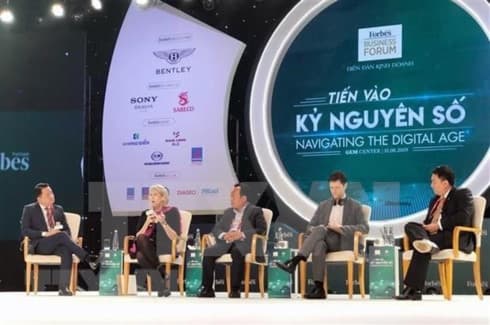 Forbes business forum confers Vietnam navigating digital age