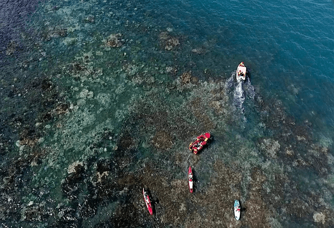 Da Nang clears litter from coral reefs