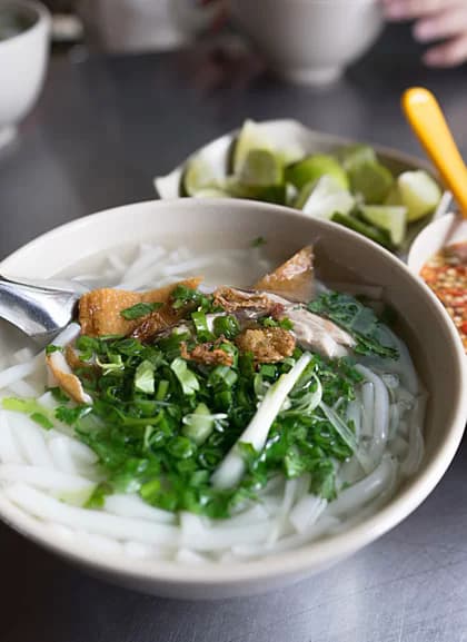 Fish cake noodles a Phan Rang speciality