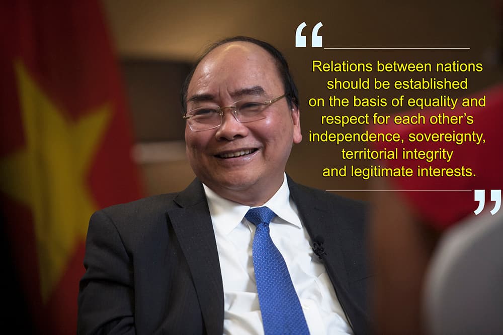 Nation-to-nation relations should be based on equality and respect
