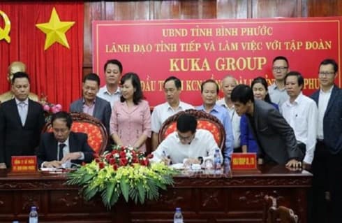 Chinese furniture maker invests 50 million USD in Binh Phuoc
