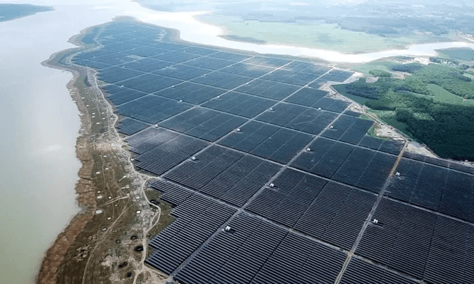 Southeast Asia's largest solar farm begins operations in southern Vietnam