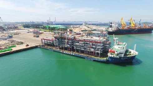 RoK-established firm exports 12 giant modules to UAE