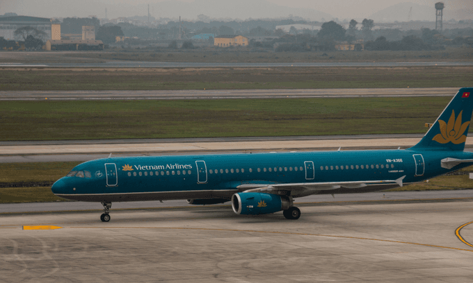 Vietnam Airlines plane damaged in bird-hit