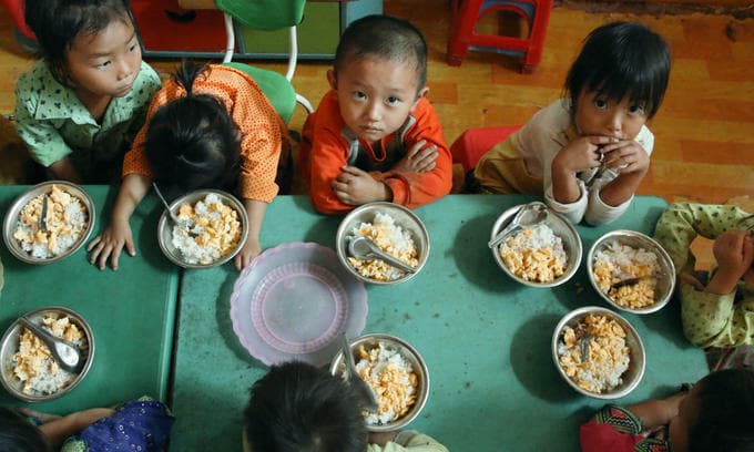 21 percent of ethnic minority children in Vietnam are underweight