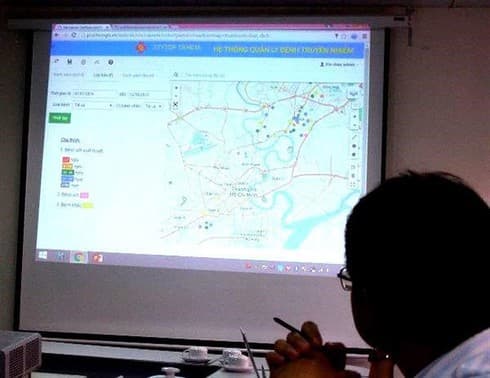HCM City integrates admin data into common-use digital map