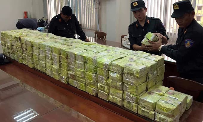 Saigon drug haul up tenfold year-on-year: police