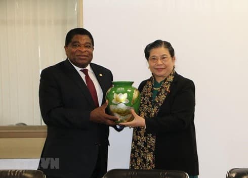 NA Vice Chairwoman busy with sidelines meetings at IPU-141