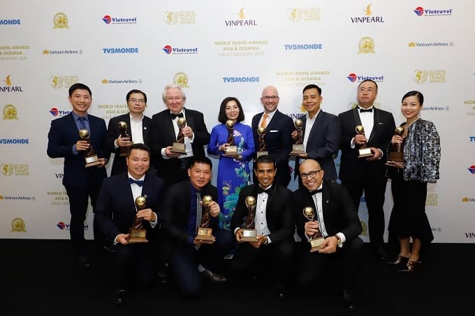 Sun Group enjoys rakes in the honors at two international award ceremonies