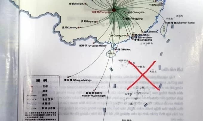 Bogus Chinese map prompts closer scrutiny of promotional travel brochures