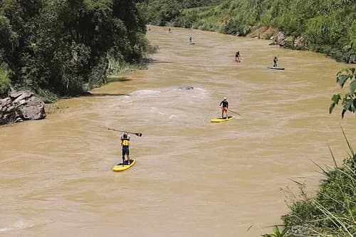 Vietnam readies for first ever kayak race in the northern highlands
