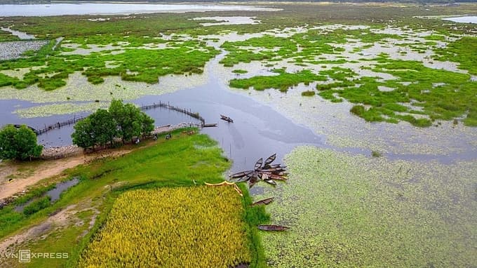 Flood plains near Hoi An, a sight for photographers’ sore eyes