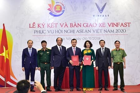 VinFast-official transport mean of ASEAN Chairmanship 2020