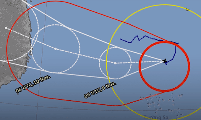Storm Nakri to make landfall in Vietnam Sunday night