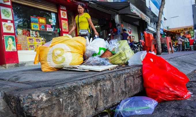 Consumption tax proposed as Vietnam struggles to fight plastic bag use