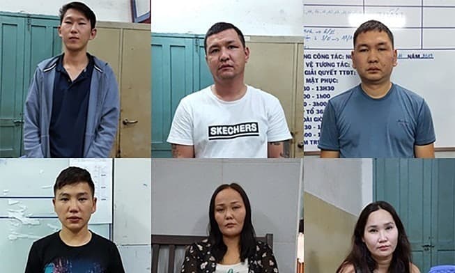 Six Mongolian pickpockets caught in HCMC