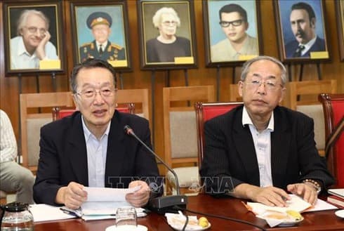 Delegations of Japan council against A&H bombs welcomed in Hanoi